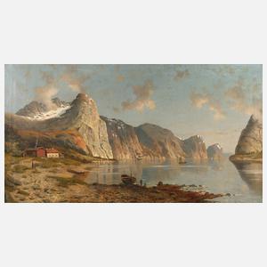 Heinrich Eduard Heyn, Norwegische Fjordlandschaft