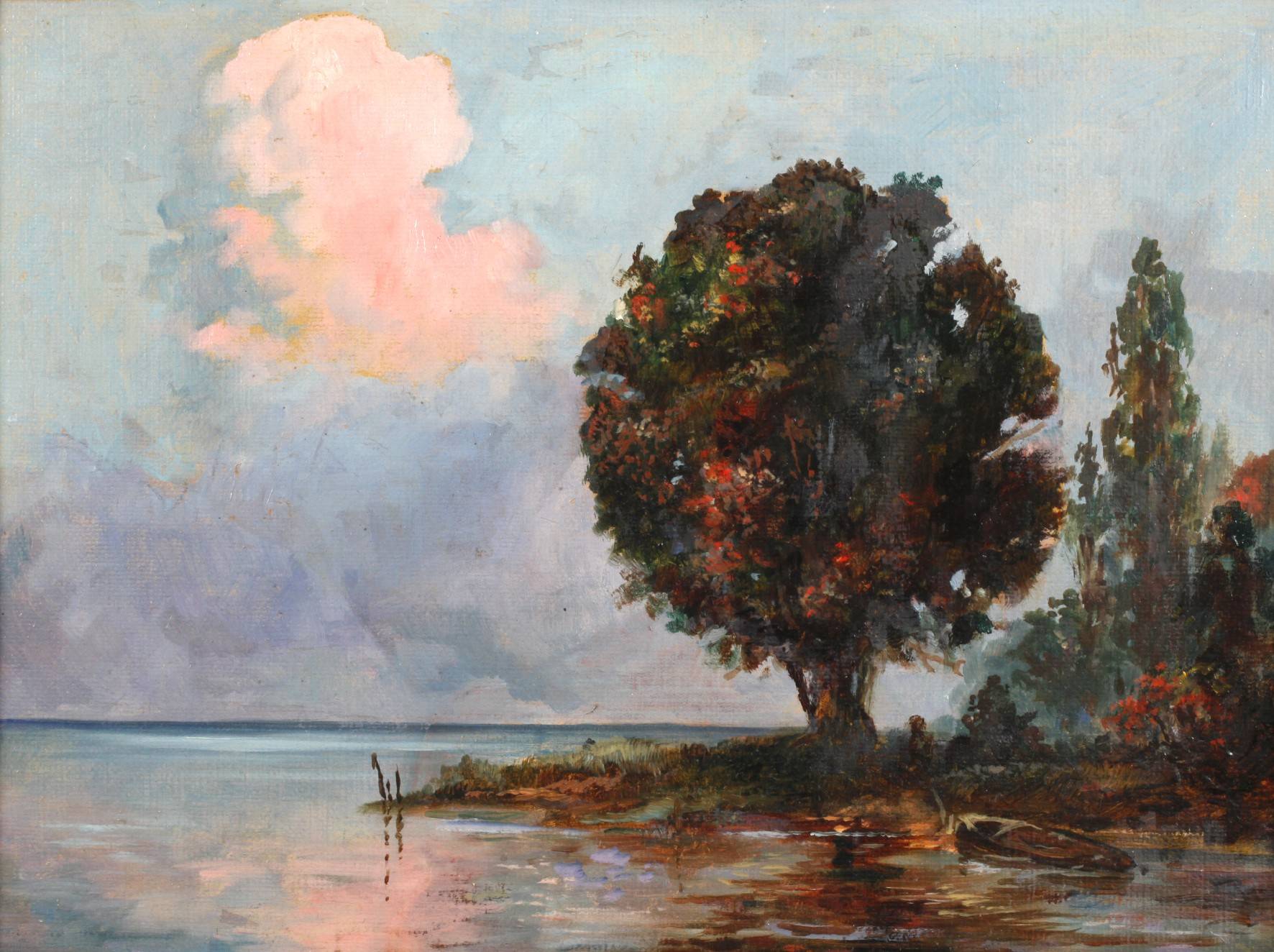 K. Kessuch, Abend am Meer