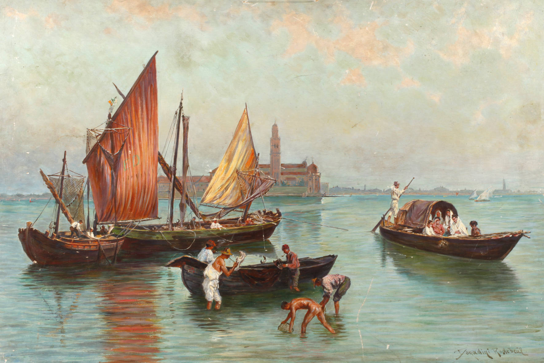 Prof. Erminegildo Antonio Donadini, San Michele in Venedig