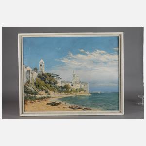 Hans Geringer, Blick auf Arbe in Kroatien