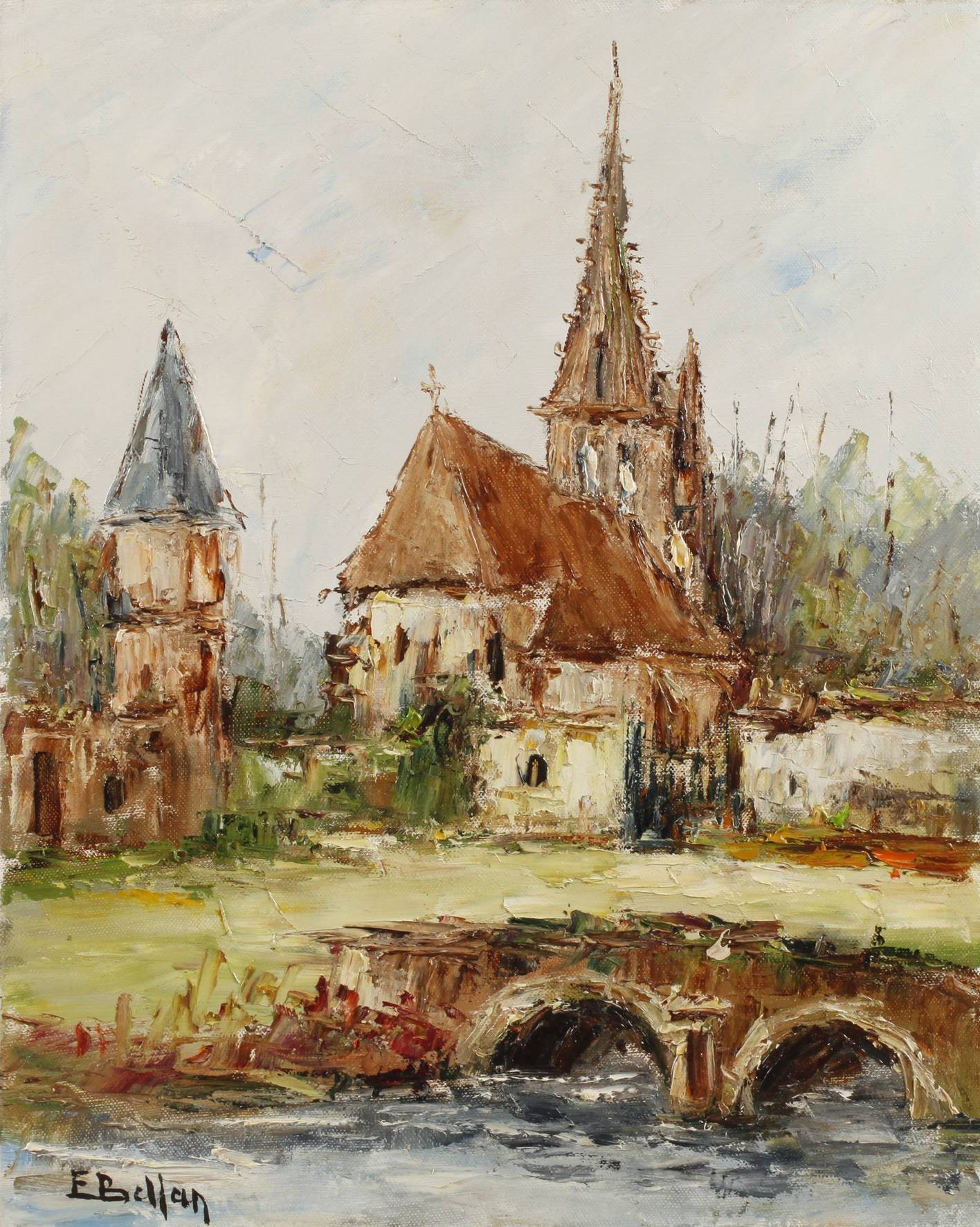 Etienne Bellan, Dorfansicht