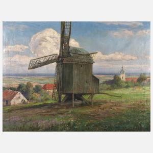 Franz Schreyer, Windmühle vorm Dorf