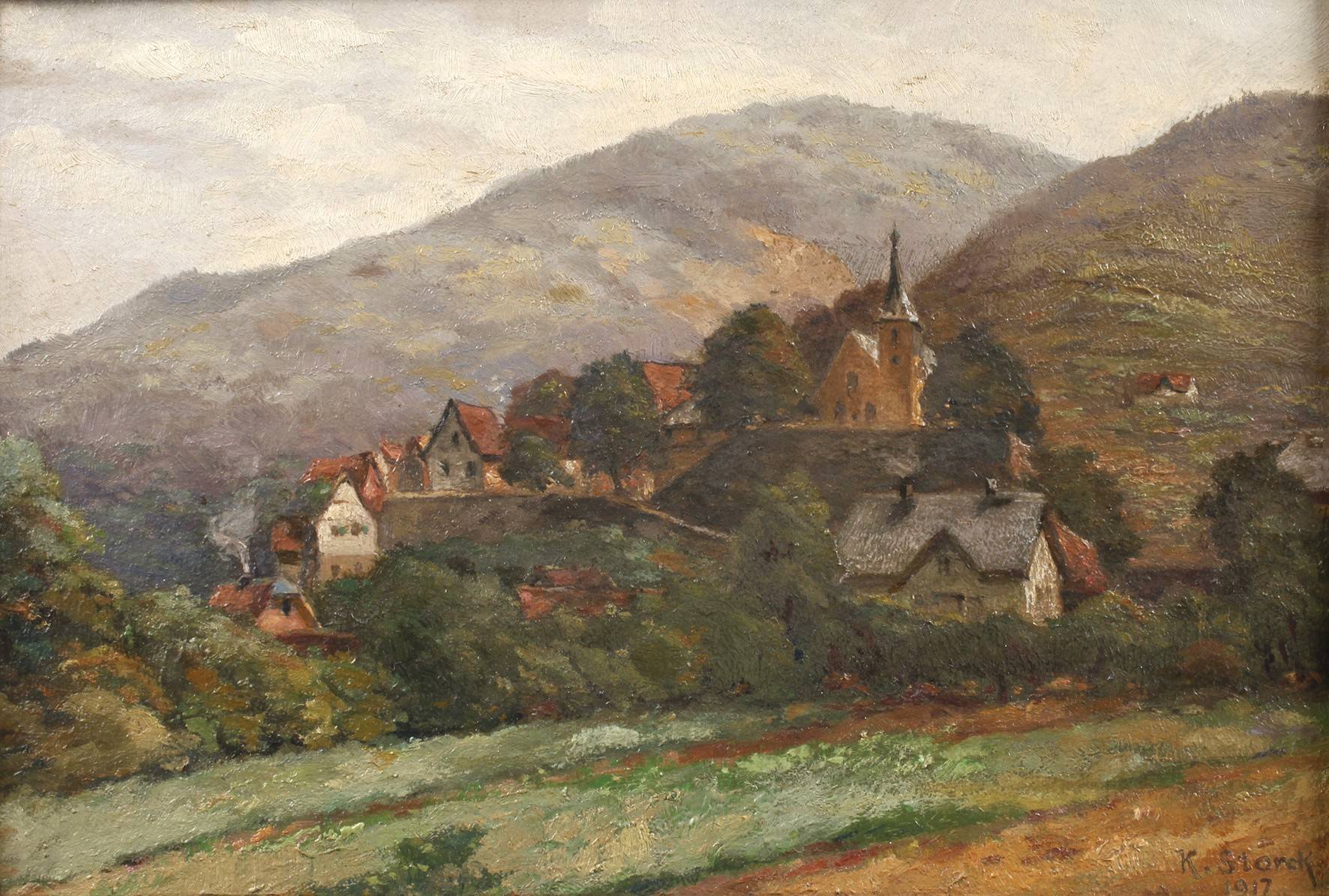 K. Storck, „Zwingenberg a.d. Bergstraße“