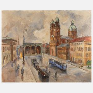 Freiherr Max von Schellerer, Ansicht München um 1920