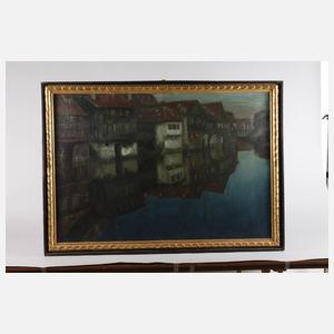 Fritz Bechert, Häuser am Fluss