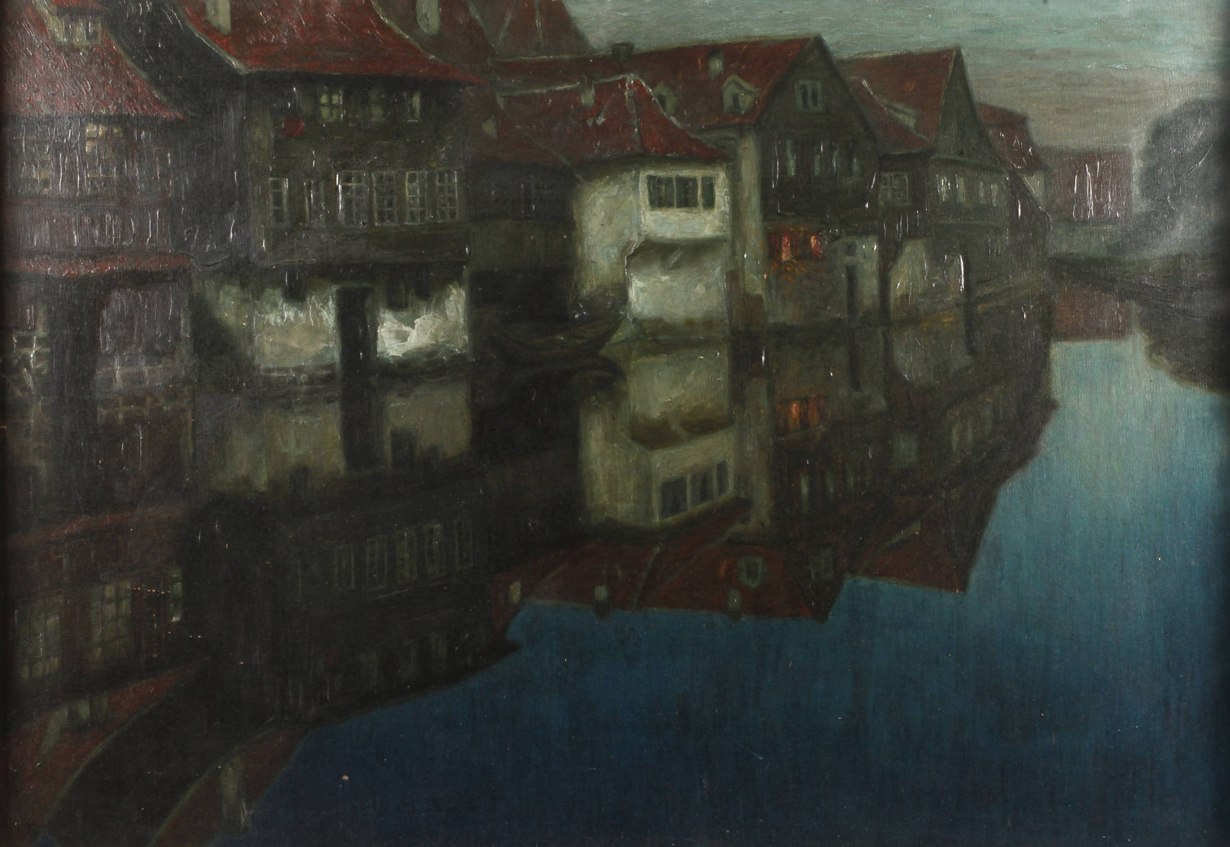 Fritz Bechert, Häuser am Fluss