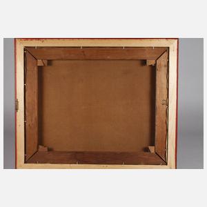 Nächtliche Stadtlandschaft mit Brücke