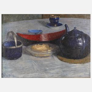 Wolff, Stillleben mit Teekanne