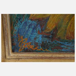 Elisabeth von Boltenstern, attr., Sonnenblumen