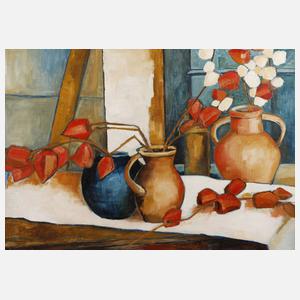 Stillleben mit Lampionblumen