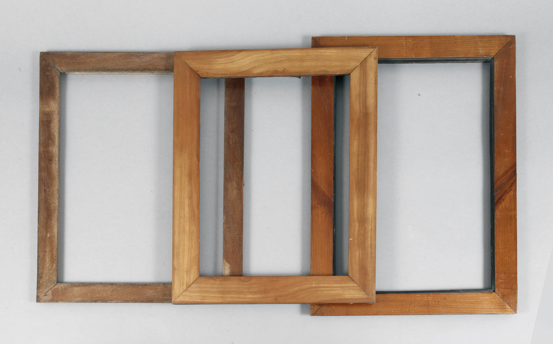 Drei Biedermeierleisten 19. Jh.