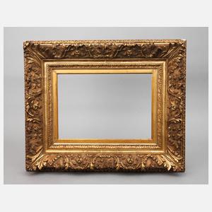 Prächtiger Gründerzeit-Goldstuckrahmen um 1880