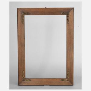 Rahmen mit Messingapplikationen 2. Hälfte 19. Jh.