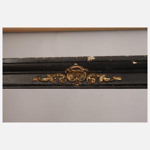 Schwarzer Historismusrahmen um 1890