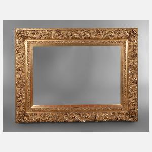 Großer Prunkrahmen um 1890