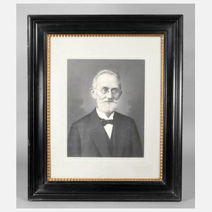 Schwarze Lackleiste um 1910