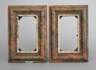 Zwei marmorierte Rahmen Mitte 20. Jh.