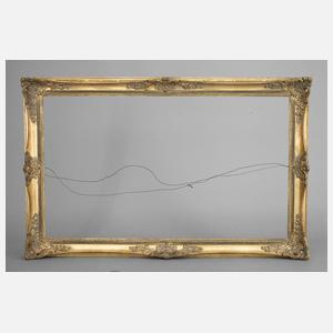 Goldstuckrahmen Mitte 20. Jh.