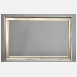 Versilberte Rahmenleiste um 1970