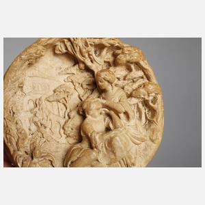 Paar Meerschaumreliefs