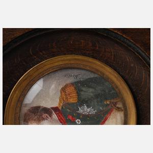Elfenbeinminiatur Napoleon I.