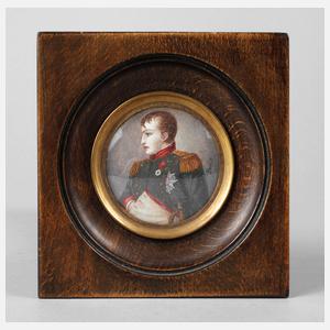 Elfenbeinminiatur Napoleon I.