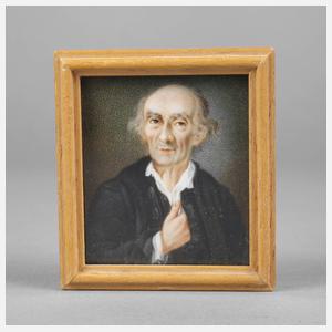 Miniatur Männerportrait
