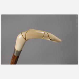 Spazierstock Elfenbein