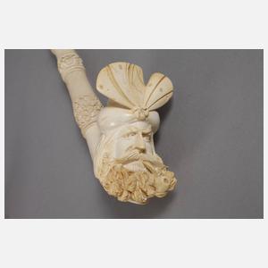 Zwei Meerschaumpfeifen