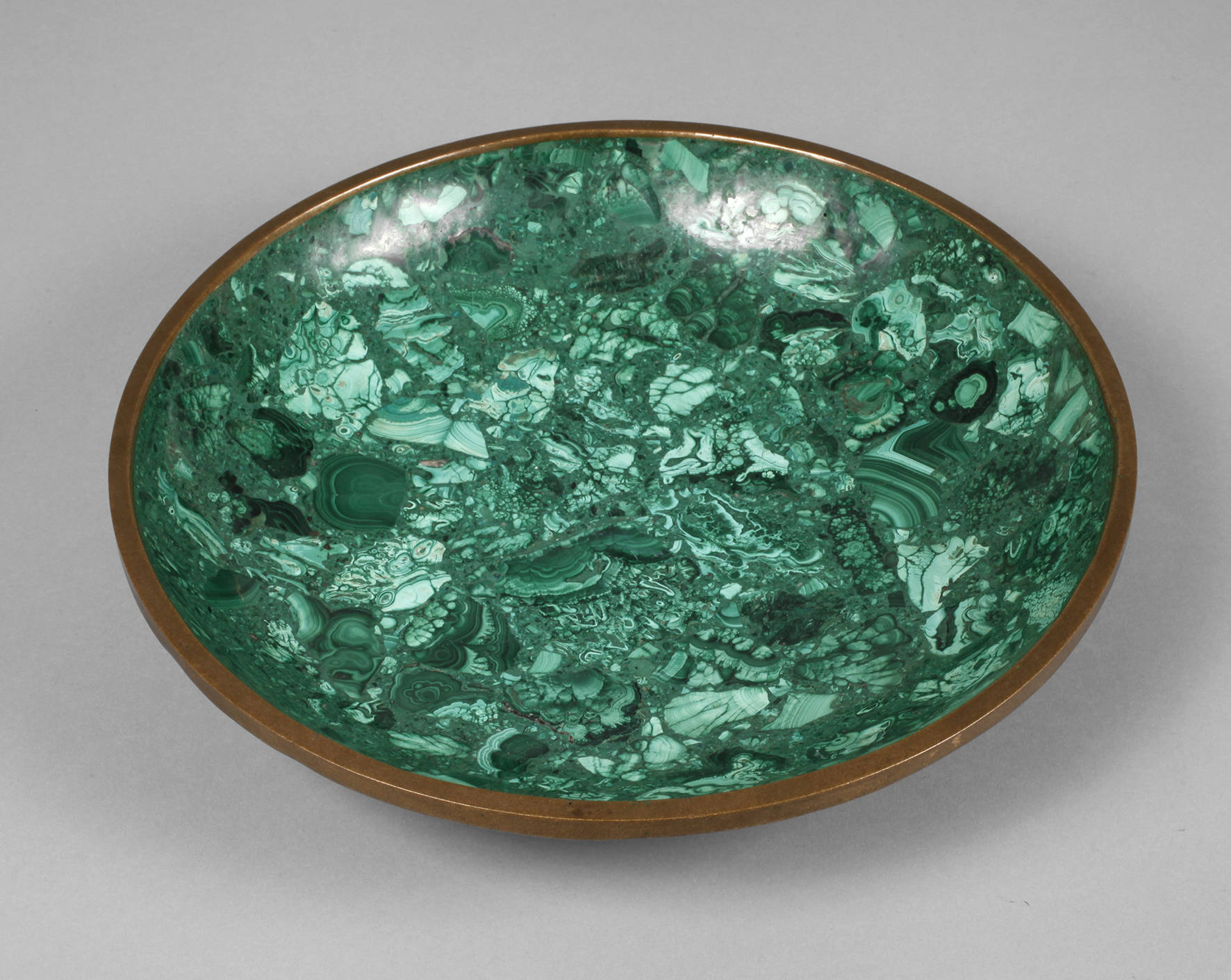 Schale Malachit