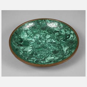 Schale Malachit