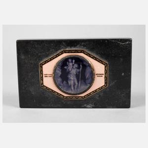 Briefbeschwerer Emaille