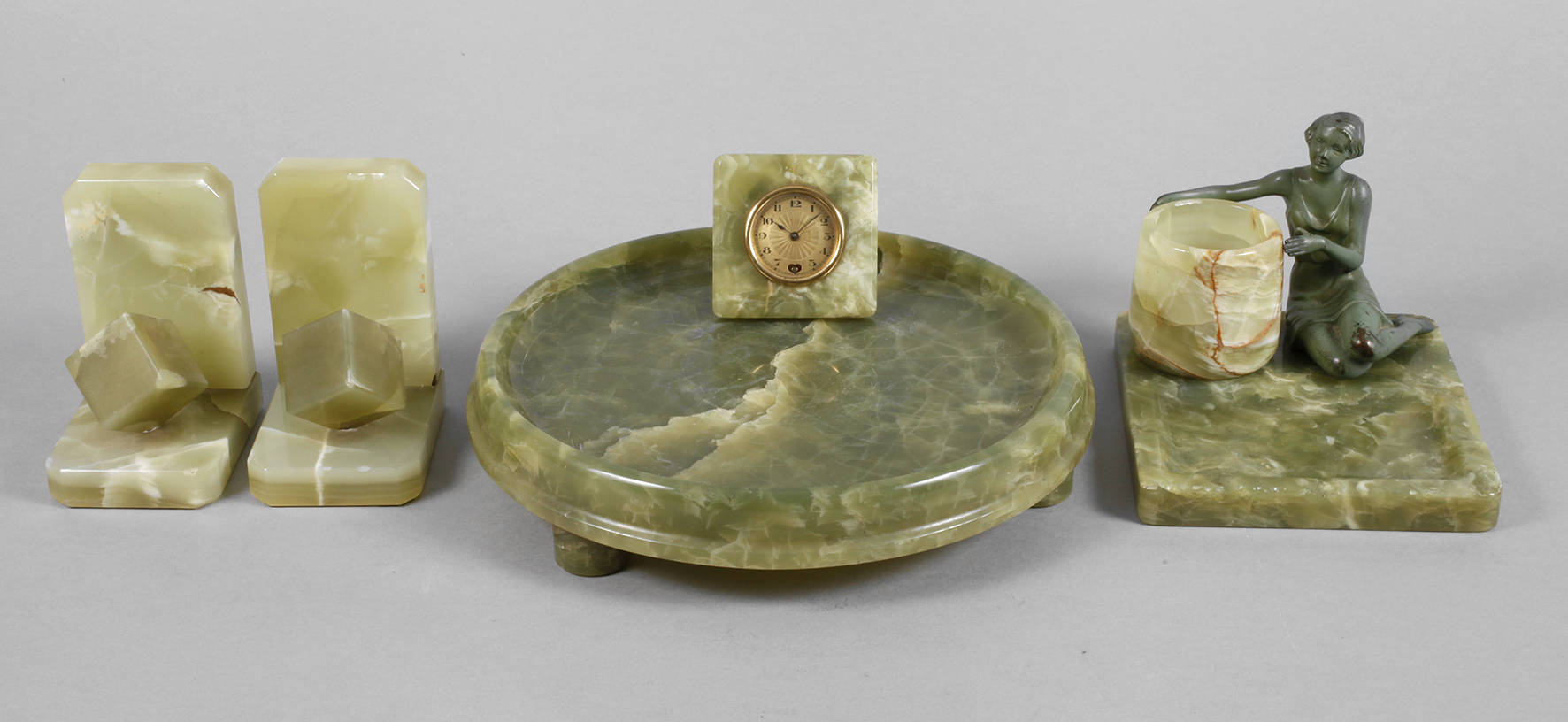 Schreibtischgarnitur Onyx