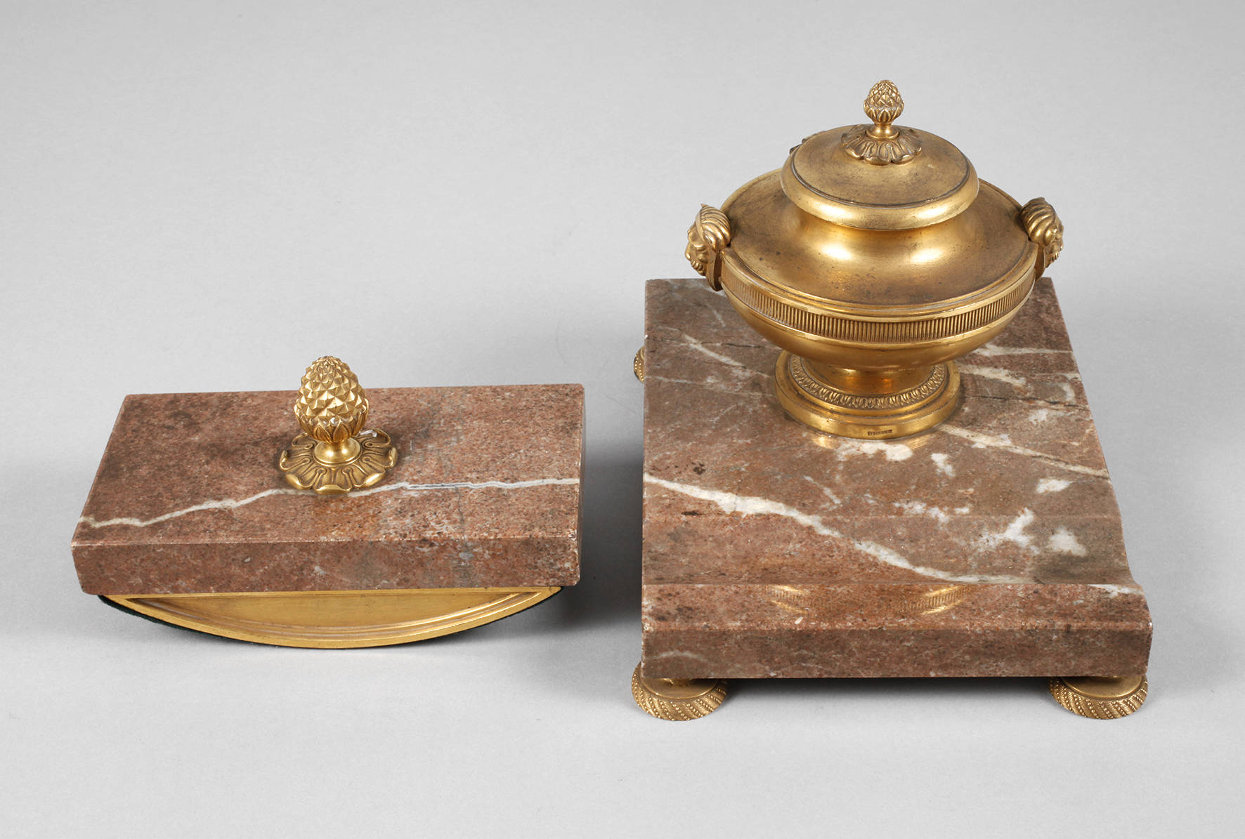 Schreibtischset Marmor