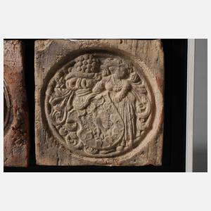 Drei Siegelabdrücke