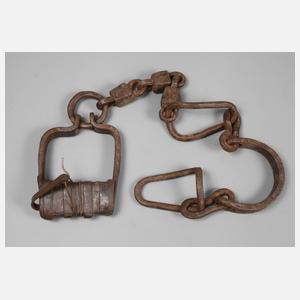 Fußfessel mit Schiebeschlüssel