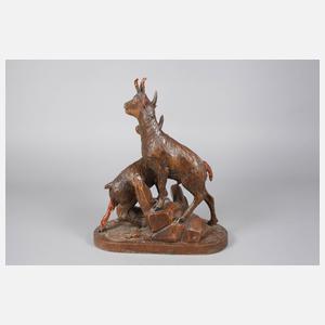 Jagdliche Schnitzerei Brienz