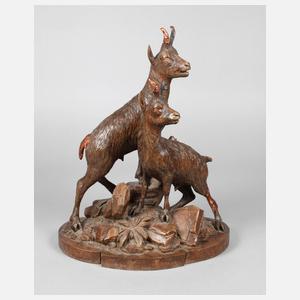 Jagdliche Schnitzerei Brienz