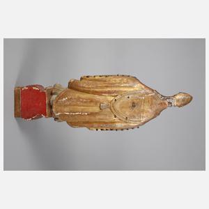 Geschnitzte Heiligenfigur