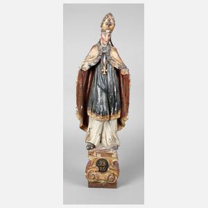 Geschnitzte Heiligenfigur