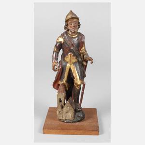 Geschnitzte Heiligenfigur