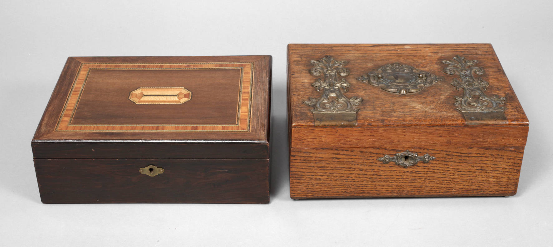 Zwei Schatullen