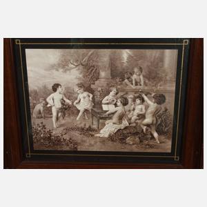 Große Plattenspieldose Polyphon