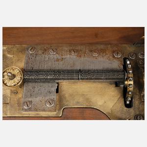 Große Plattenspieldose Polyphon