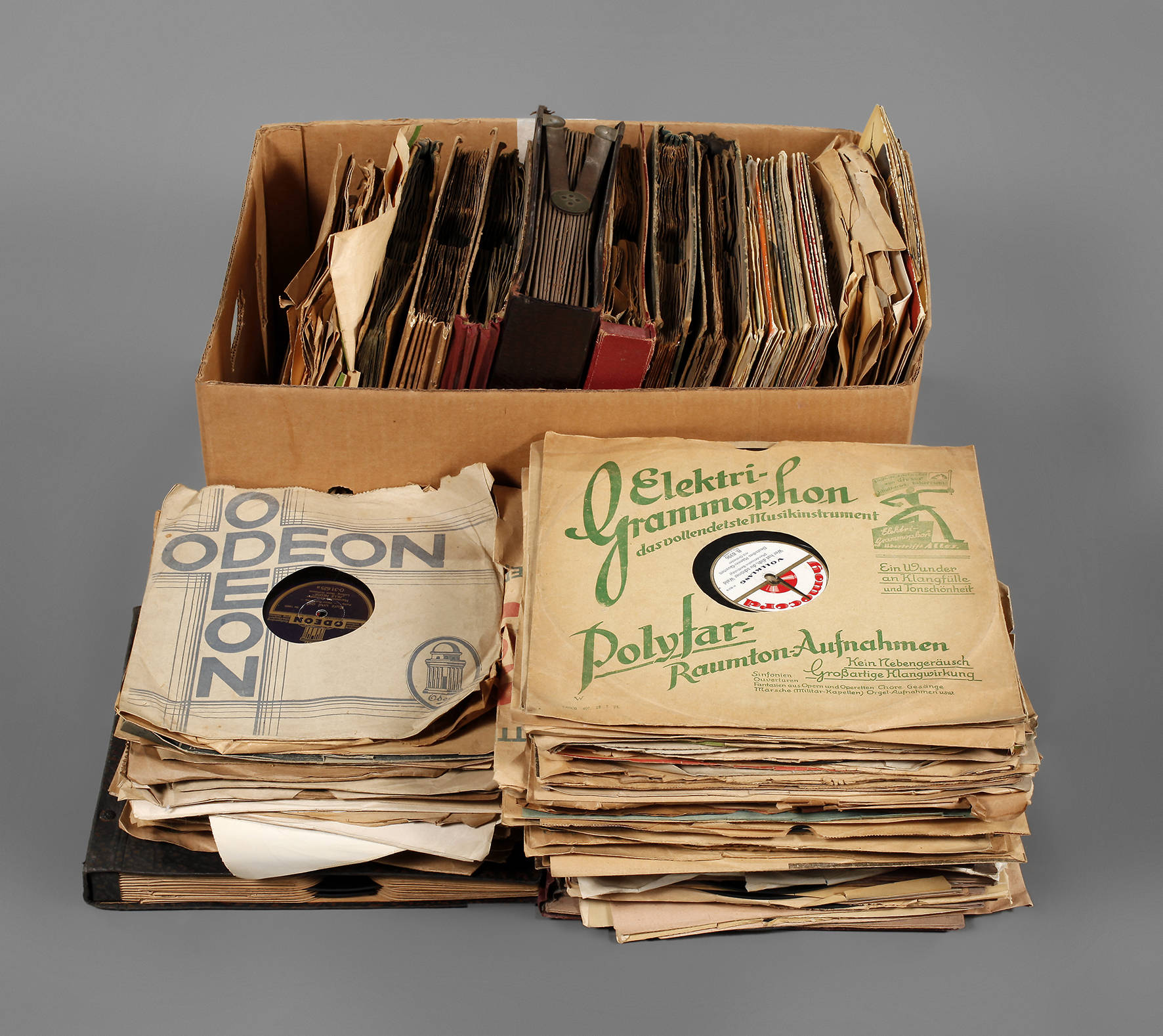 Sammlung Schelllackplatten