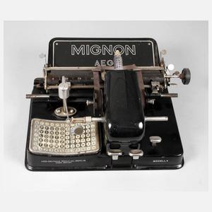 Schreibmaschine AEG Mignon
