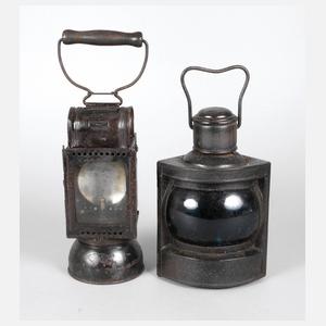 Carbid- und Schiffslampe