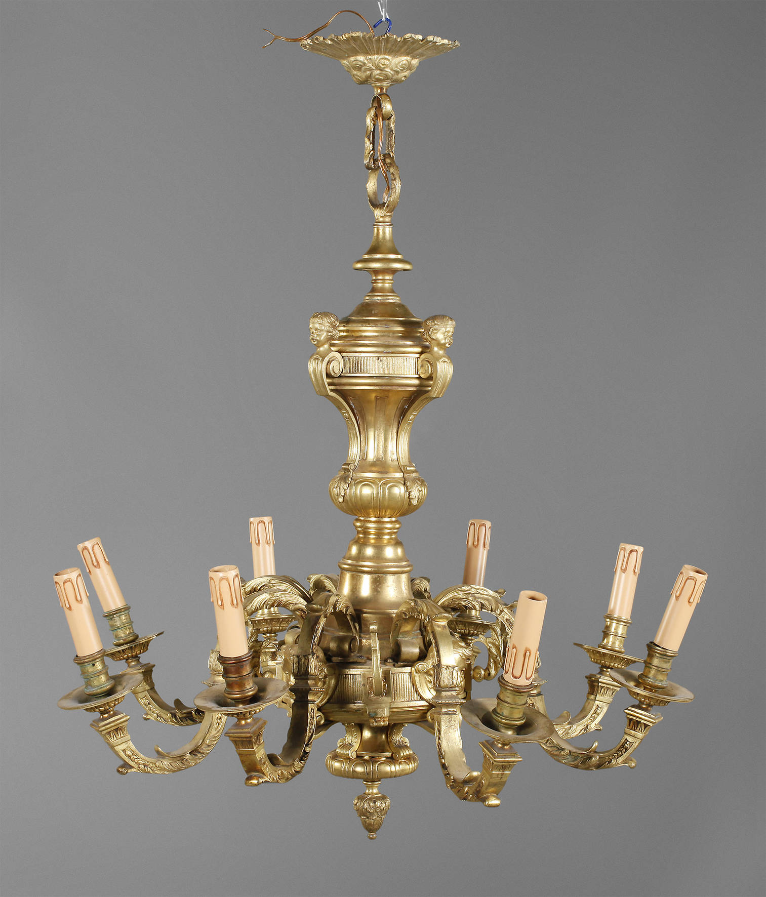 Deckenlüster nach Andres-Charles Boulle