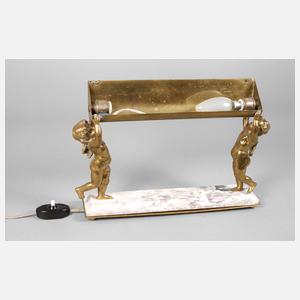 Figürliche Schreibtischlampe