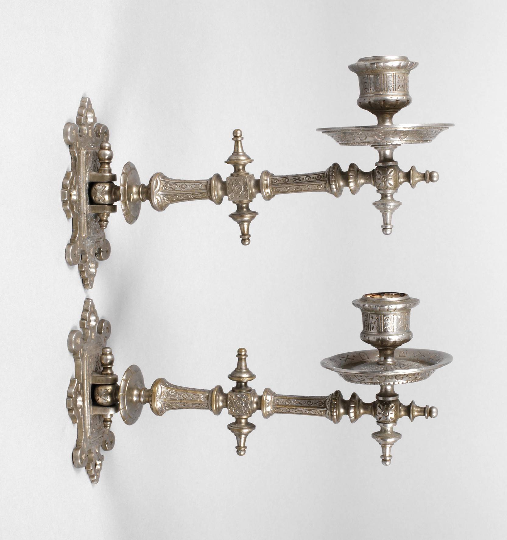 Paar Klavierleuchter